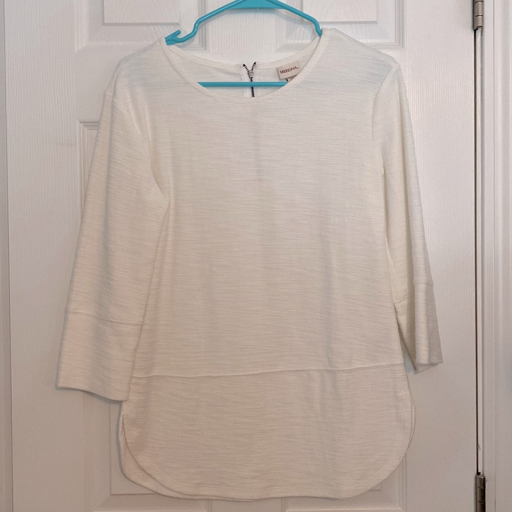 Target: Merona top, with zipper back